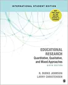 Educational research quantitative, qualitative, and mixed approaches