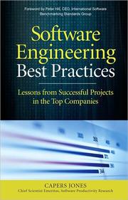 Software engineering best practices lessons from successful projects in the top companies