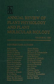 Annual review of plant physiology and plant molecular biology