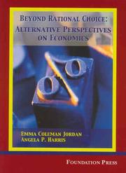 Beyond rational choice alternative perspectives on economics : case and materials