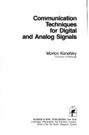 Communication techniques for digital and analog signals