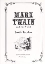 Mark Twain and his world