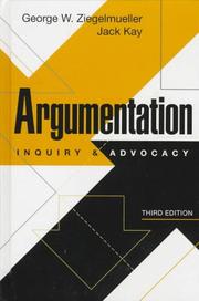 Argumentation inquiry and advocacy