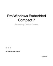 Pro Windows Embedded Compact 7 producing device drivers