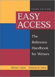 The easy access handbook a writer's guide and reference