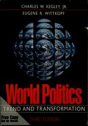 World politics trends and transformation