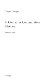A course in commutative algebra