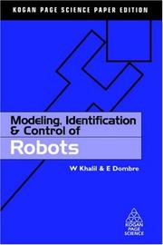 Modeling identification and control of robots