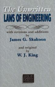 The unwritten laws of engineering