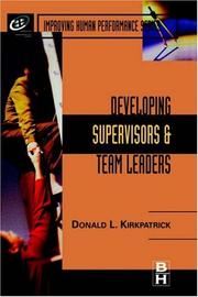 Developing supervisors and team leaders