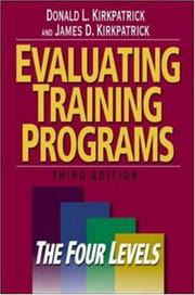 Evaluating training programs the four levels