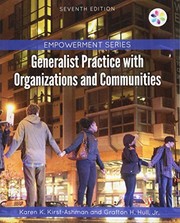 Generalist practice with organizations and communities
