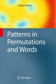 Patterns in permutations and words