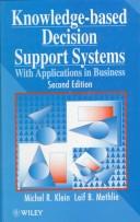 Knowledge-based decision support systems with applications in business