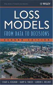 Loss models from data to decisions