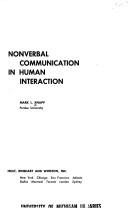 Nonverbal communication in human interaction