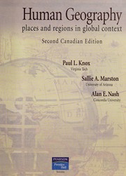 Human geography places and regions in global context