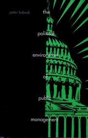 The political environment of public management