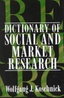 Dictionary of social and market research