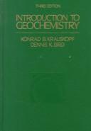 Introduction to geochemistry