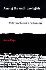 Among the anthropologists history and context in anthropology