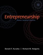 Entrepreneurship theory, process, practice