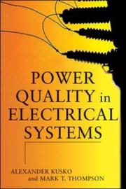 Power quality in electrical systems