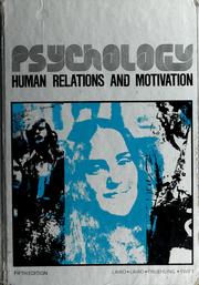 Psychology human relations and motivation