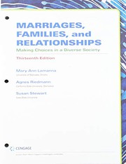 Marriages, families and relationships making choices in a diverse society