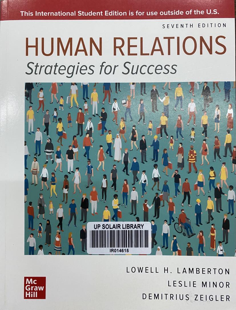 Human relations strategies for success