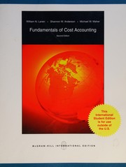 Fundamentals of cost accounting