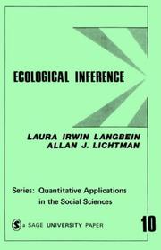Ecological inference