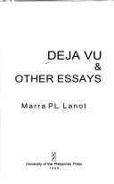 Deja vu & other essays