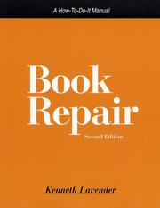 Book repair a how-to-do-it manual