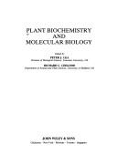 Plant biochemistry and molecular biology