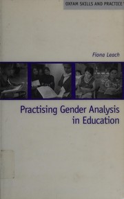 Practising gender analysis in education