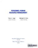 Personnel/human resource management
