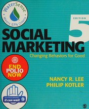 Social marketing changing behaviors for good