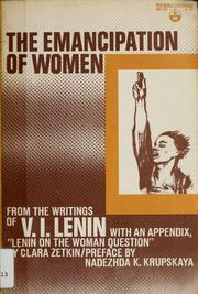 The emancipation of women from the writings of V. I. Lenin