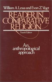 Reader in comparative religion an anthropological approach