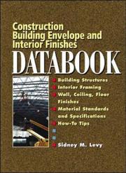 Construction building envelope and interior finishes databook