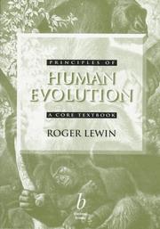 Principles of human evolution a core textbook