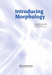 Introducing morphology