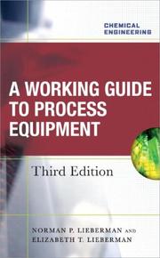 A Working guide to process equipment