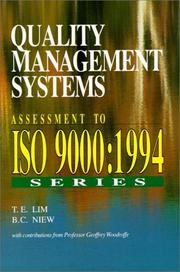 Quality management systems assessment to ISO 9000 : 1994 series