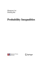 Probability inequalities