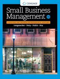 Small business management launching and growing entrepreneurial ventures