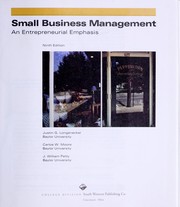 Small business management an interpreneurial emphasis.