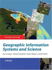 Geographical information systems and science