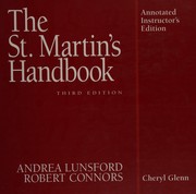 The St. Martin's handbook